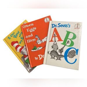 Dr. Seuss Classic Children's Books Set - ABC, Green Eggs and Ham, I‎ Can Read